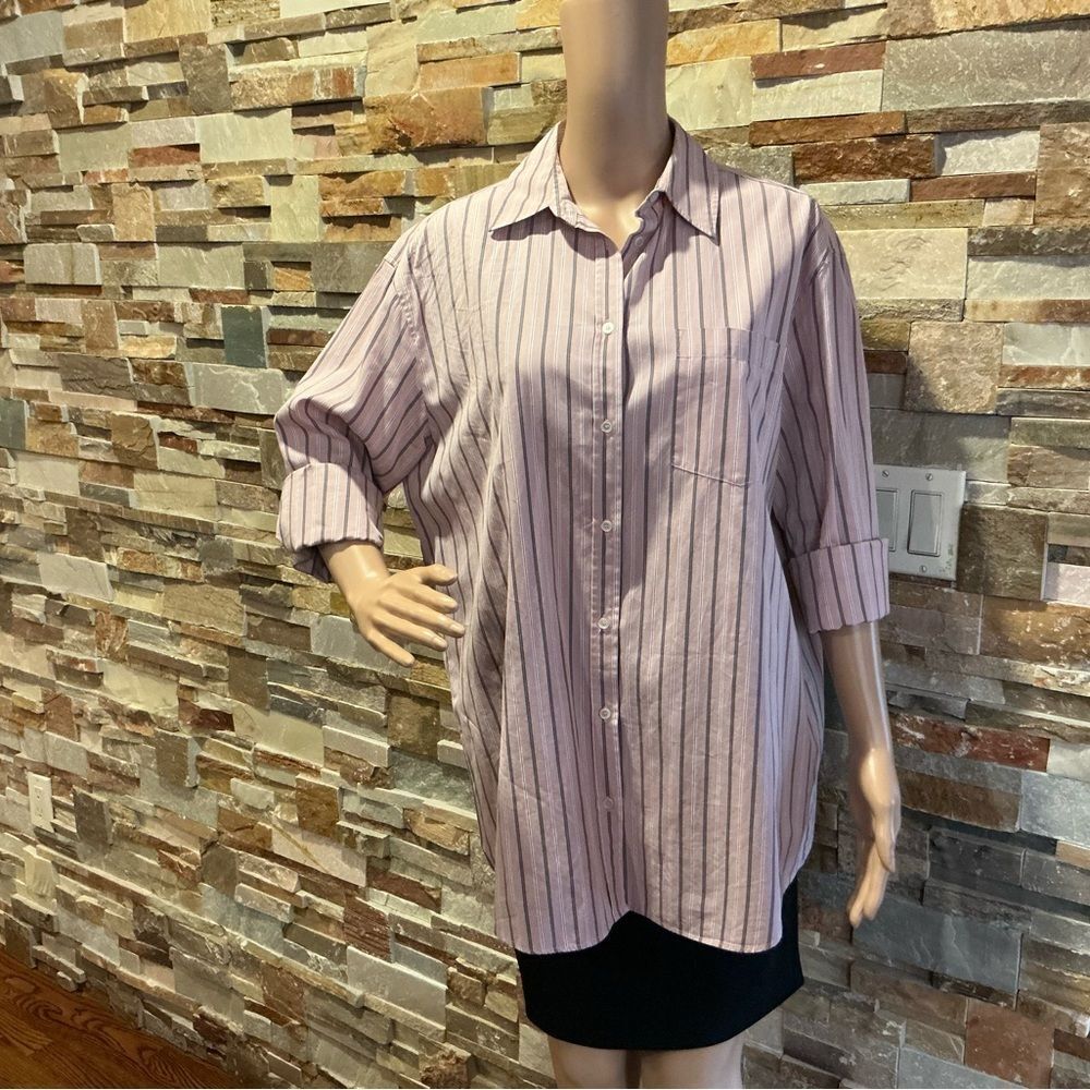 MaxMara Pink Button Down Shirt Relaxed Fit
